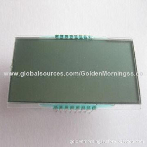 Custom 7-segment LCD panel, TN positive